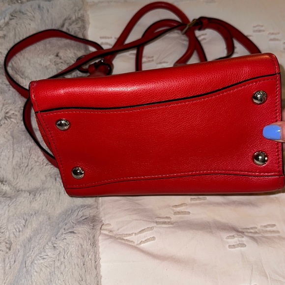 Authentic Prada glacé calf twin pocket double handle crossbody purse - Picture 8 of 11